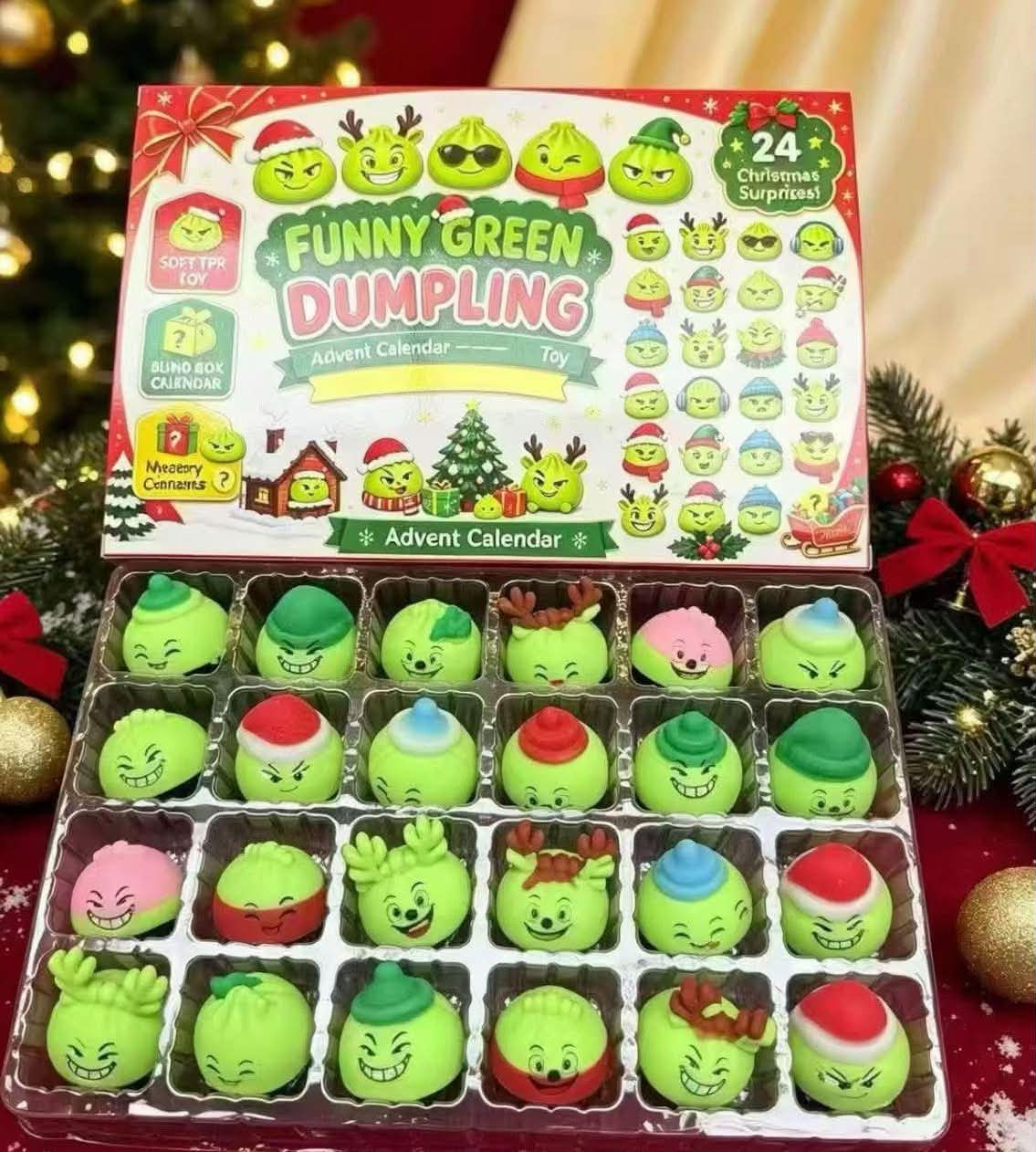 Green Dumpling Advent Calendar