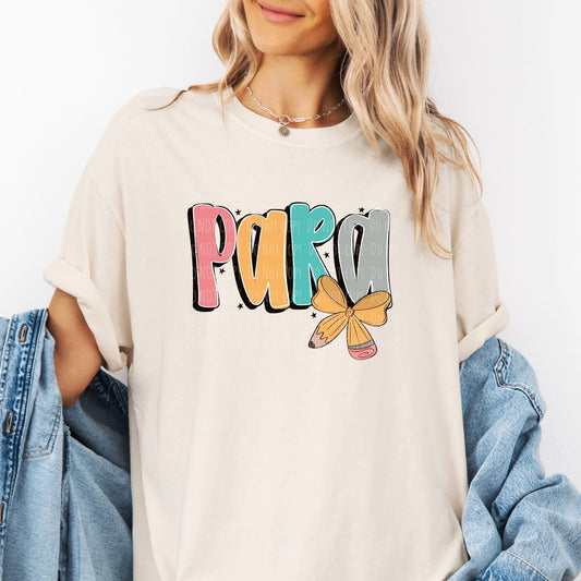 Grade Teacher Bow Pencil