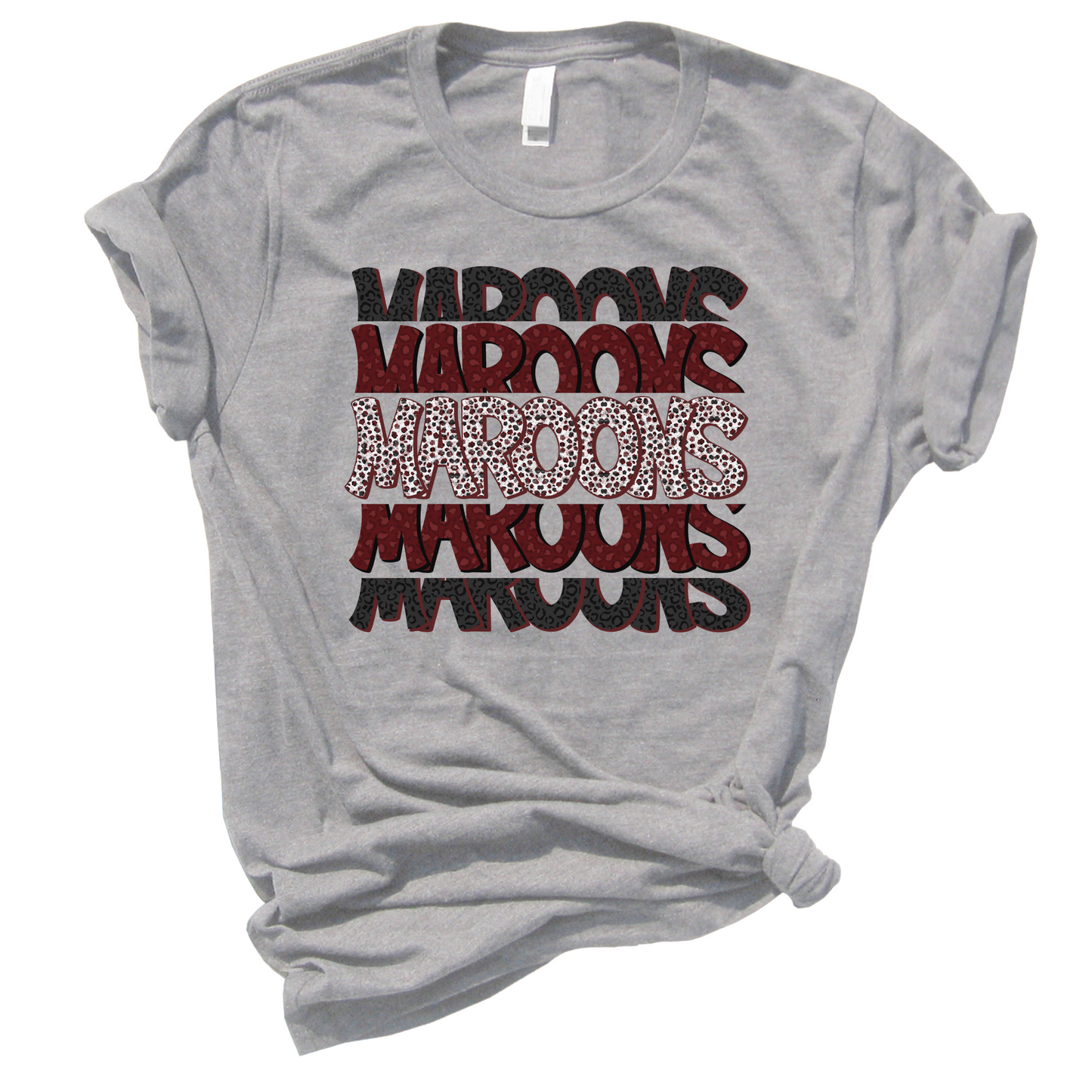 Stacked Leopard Maroons