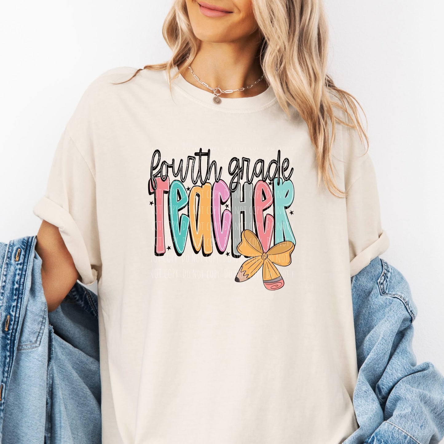 Grade Teacher Bow Pencil