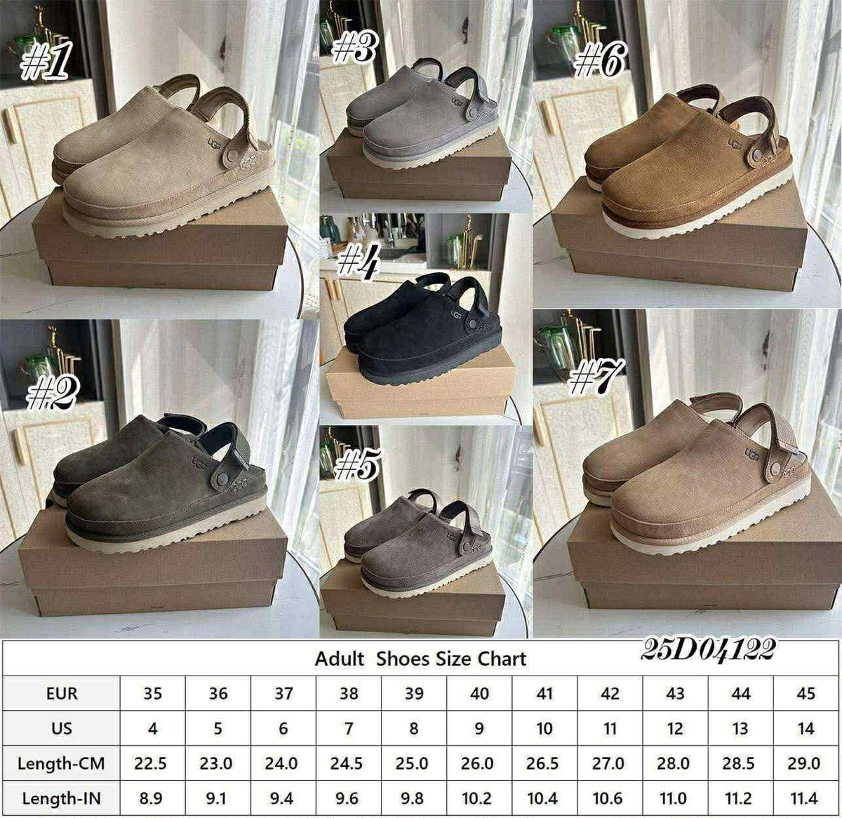 U Goldenst Slip Ons