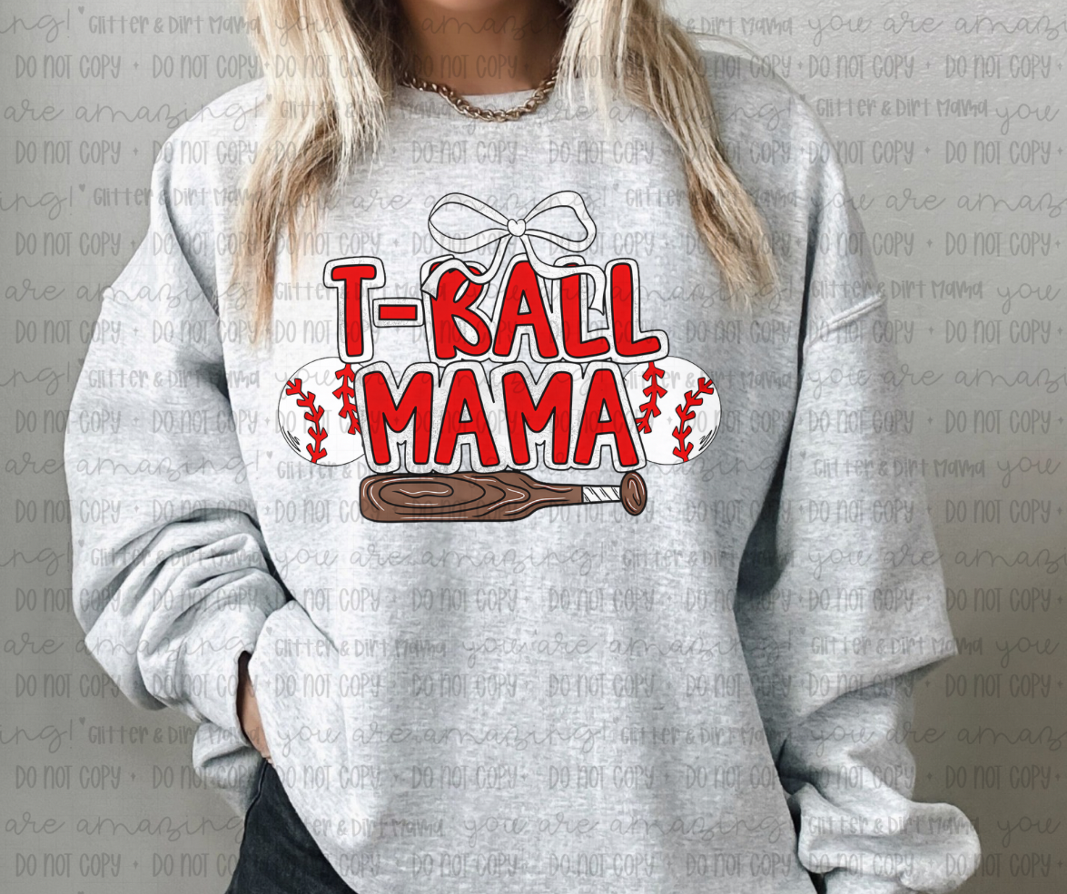 Hand drawn TBall Mama