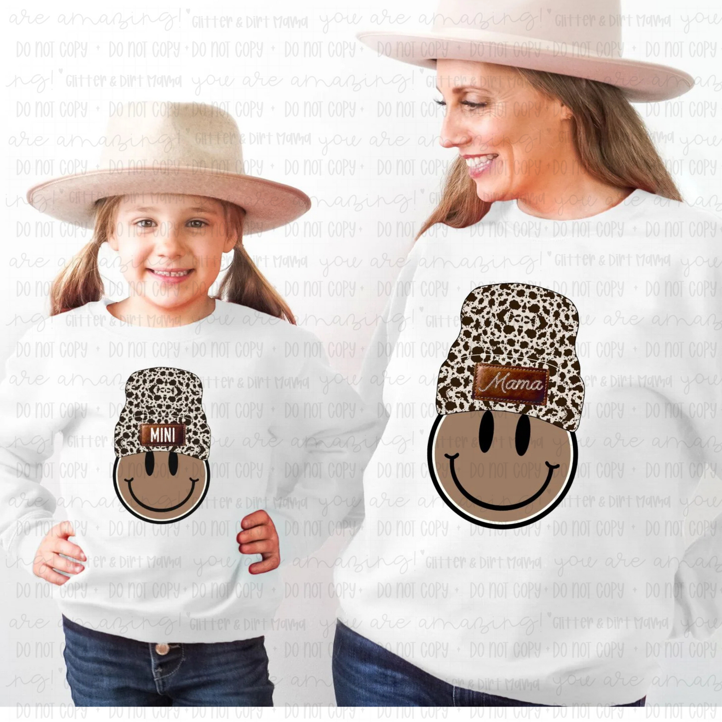 Cowprint Mama Beanie