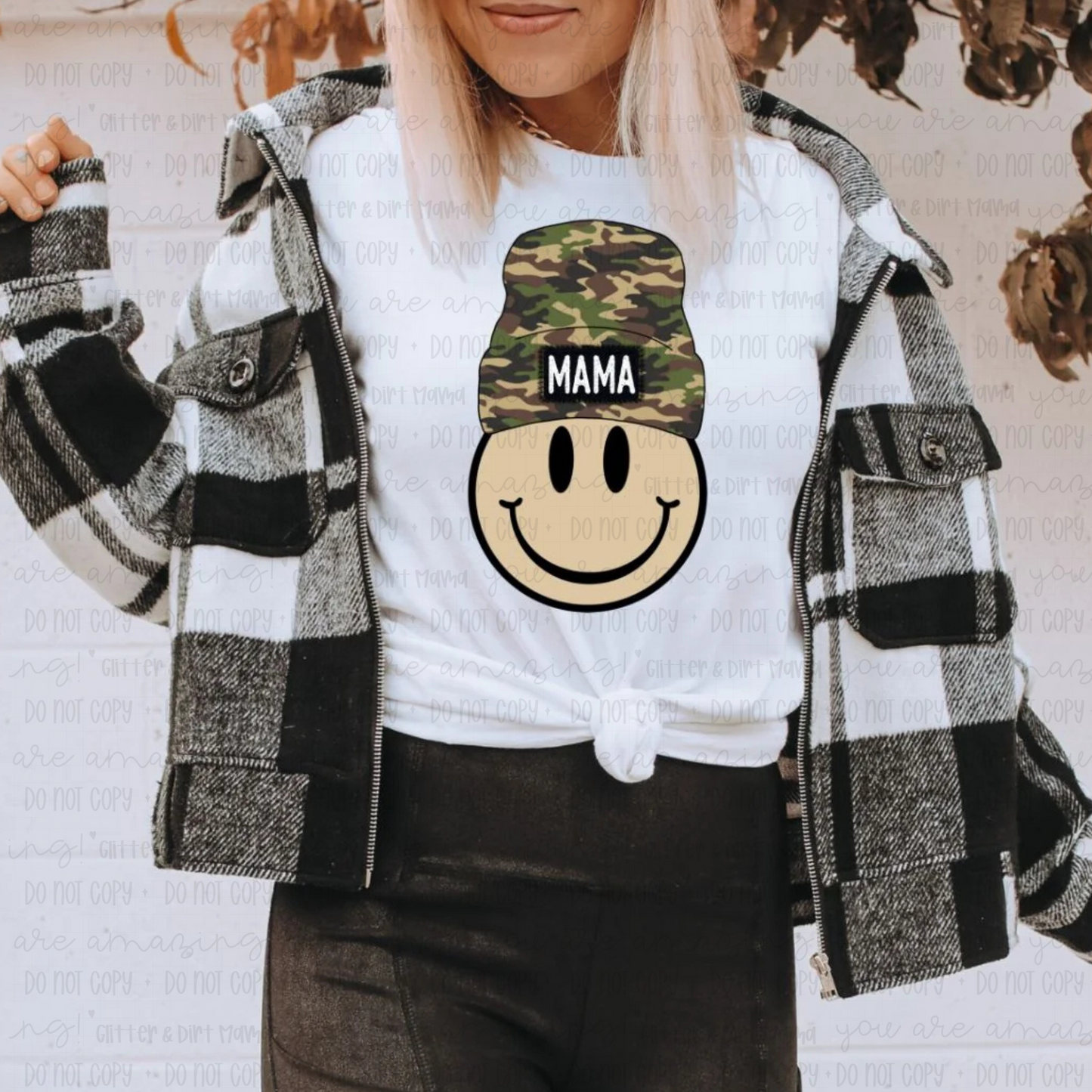 Mama Camo Beanie