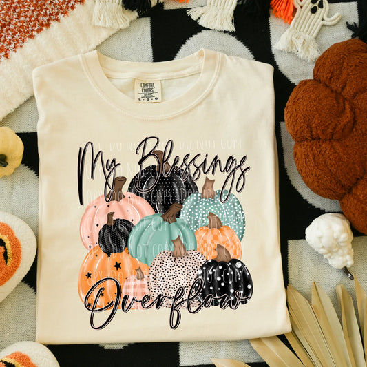 My Blessings Overflow Pumpkins