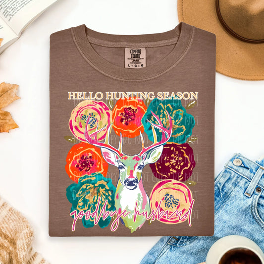 Hello Hunting Season Floral