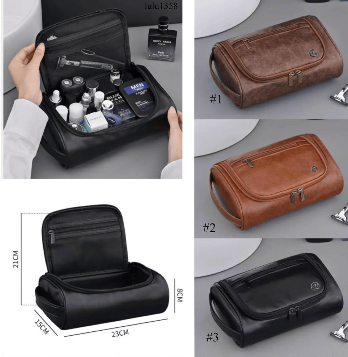 Men's Lu Toiletry Bag