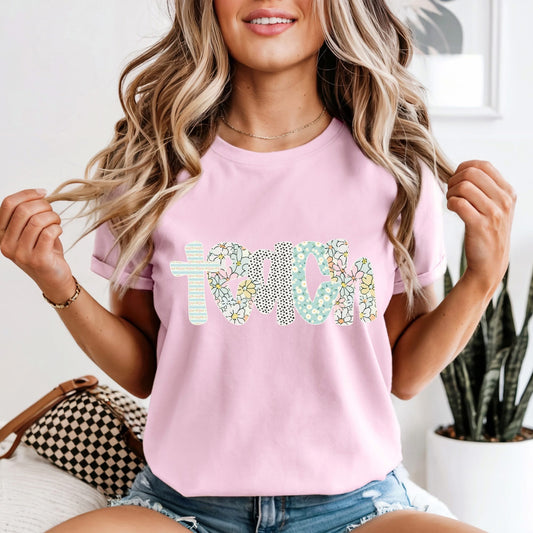 Teach Floral Dotted