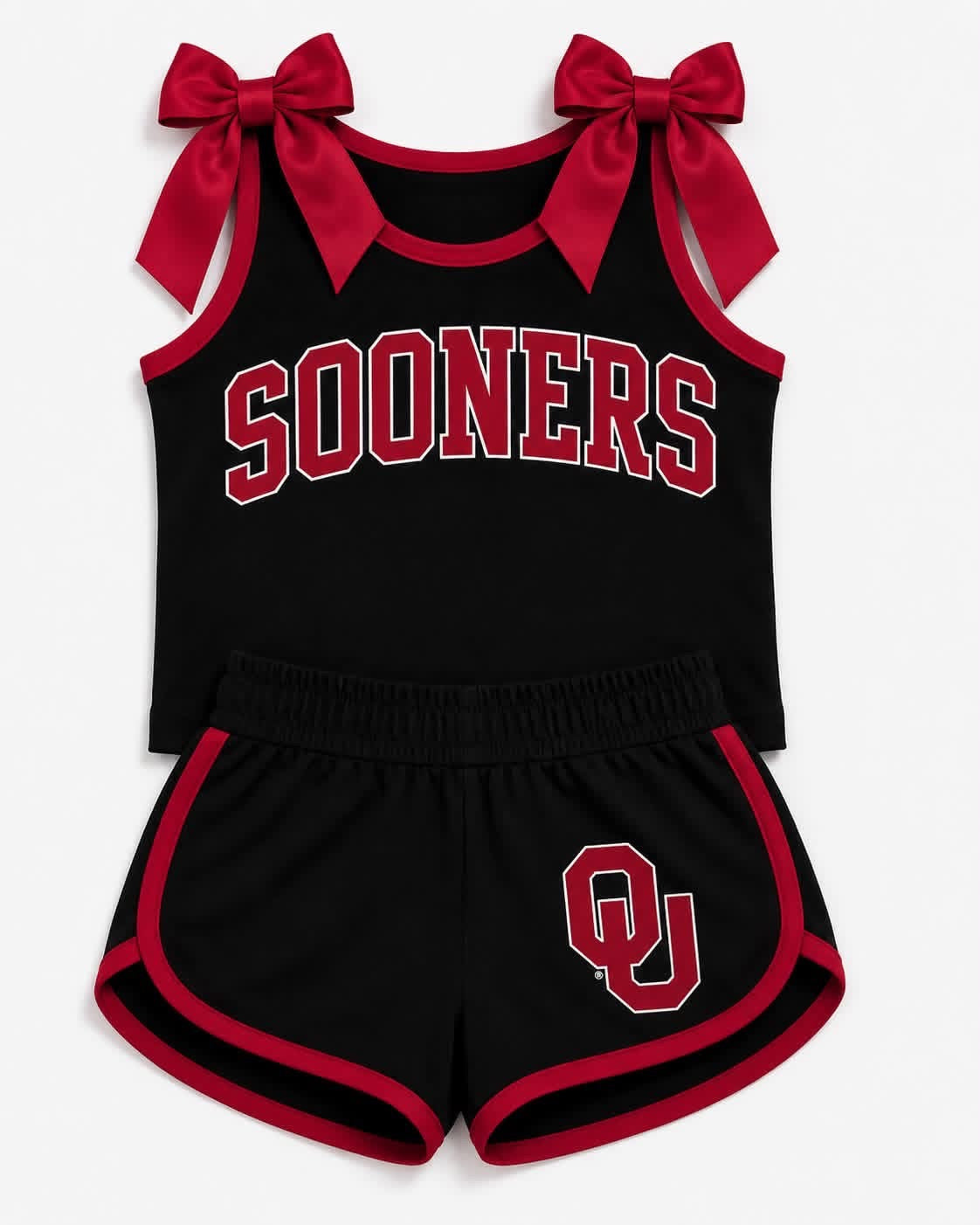 Bowtie Tank & Shorts Sets