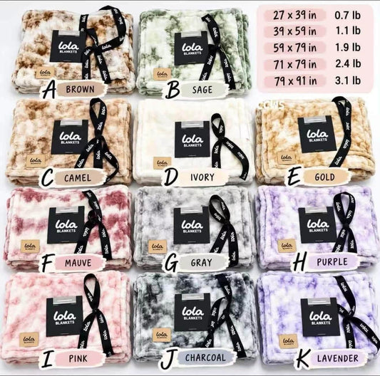 L*O*L*A Blankets