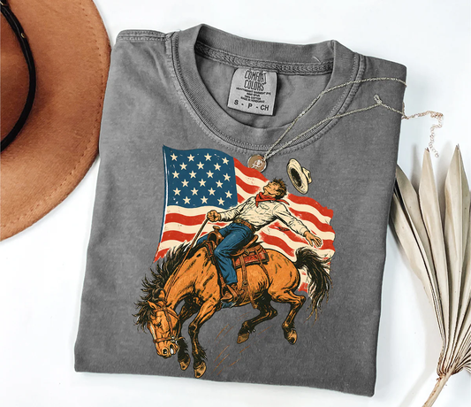 Usa Cowboy Tee