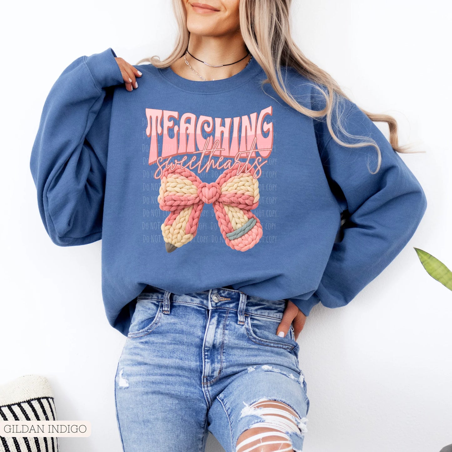 Faux Crochet Teaching Sweethearts