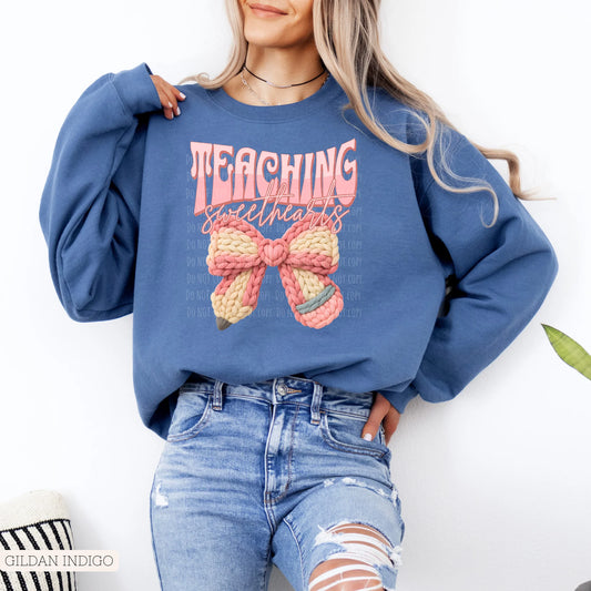 Faux Crochet Teaching Sweethearts