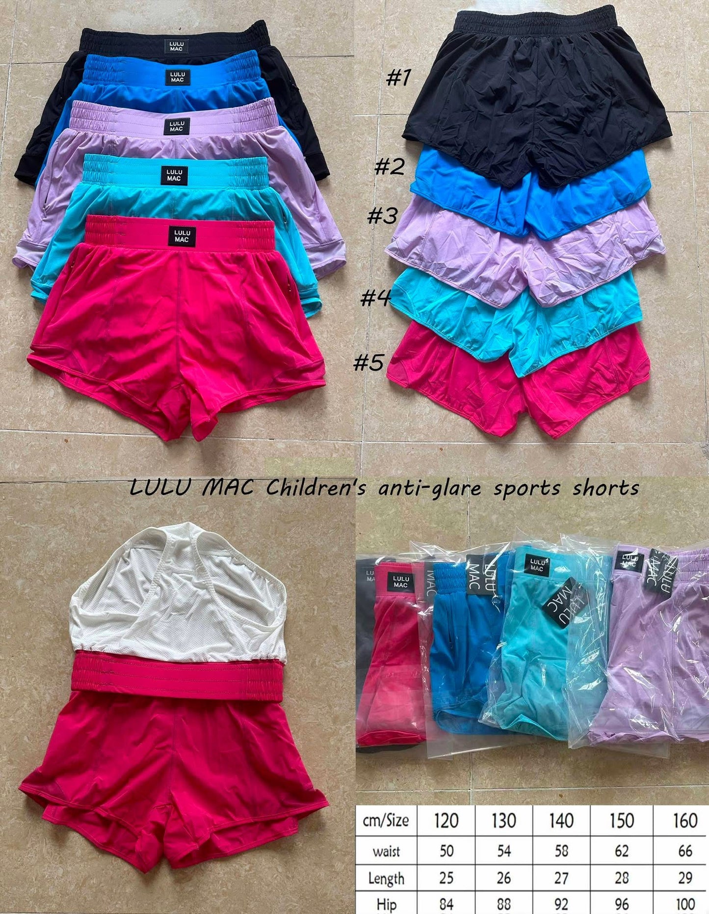Kids LL Mac Shorts