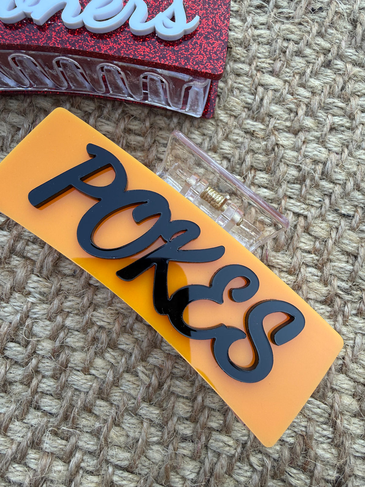 Acrylic Hair Clips