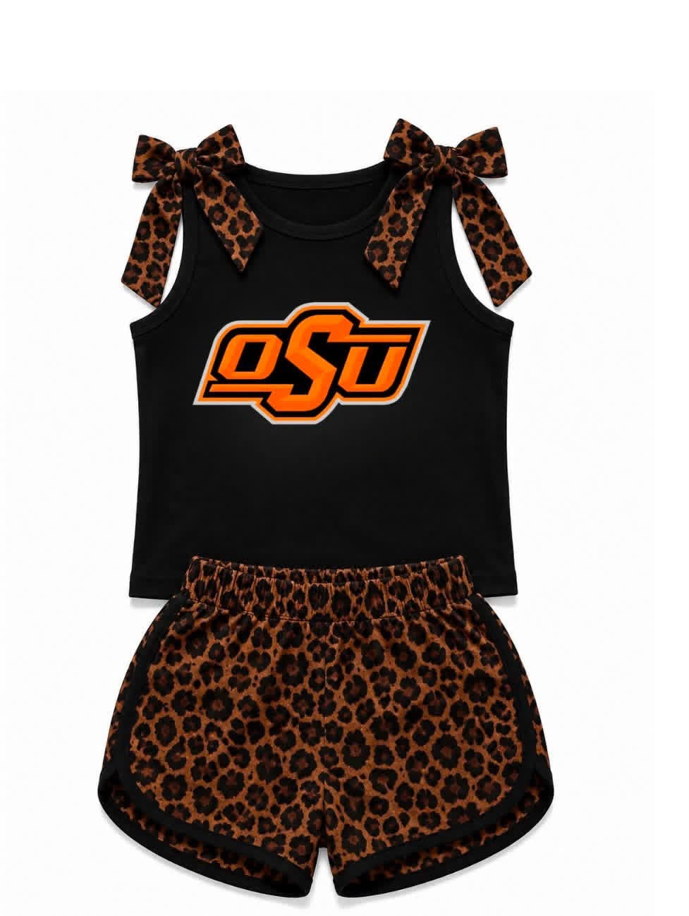 Bowtie Tank & Shorts Sets