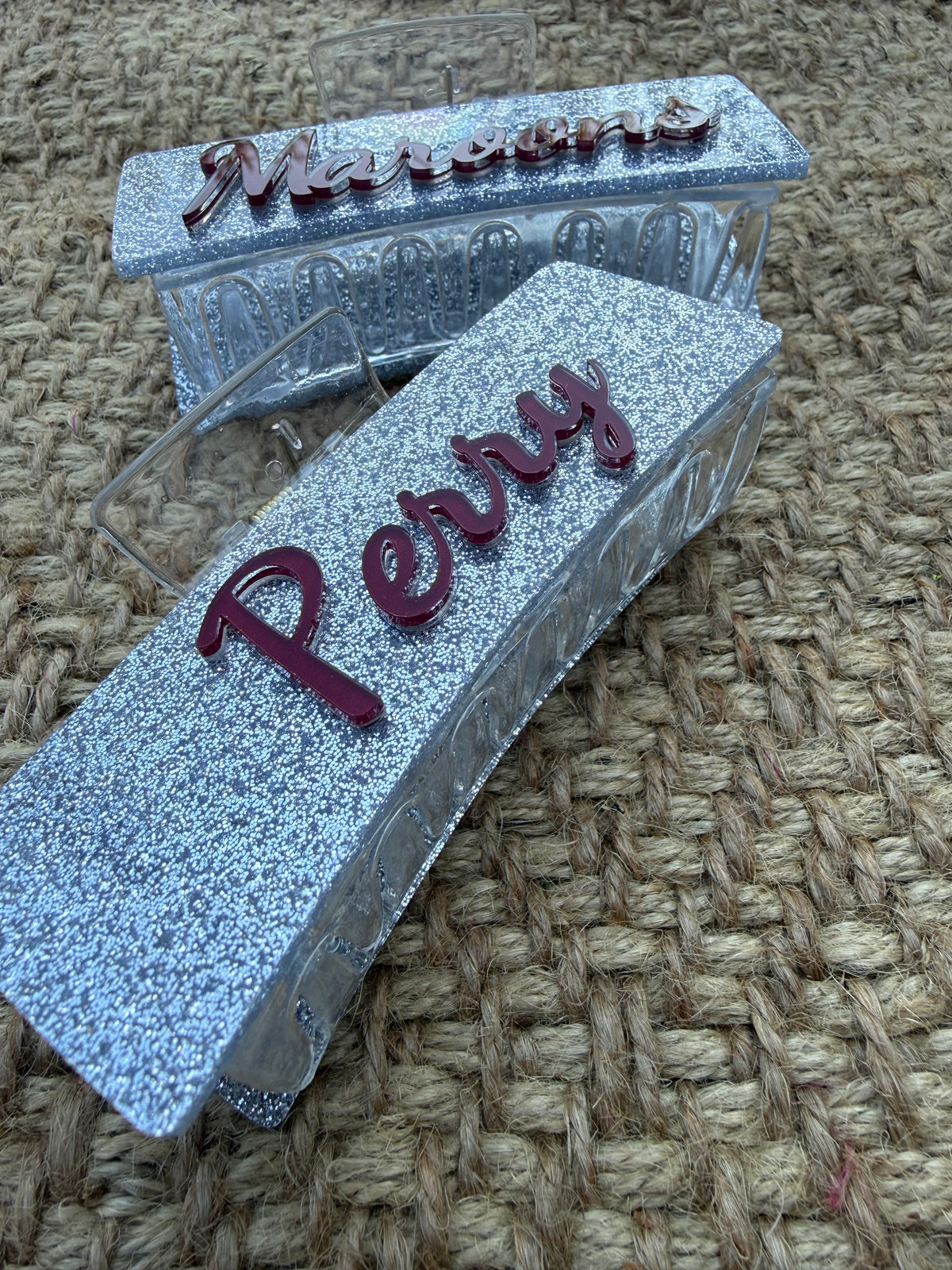 Acrylic Hair Clips