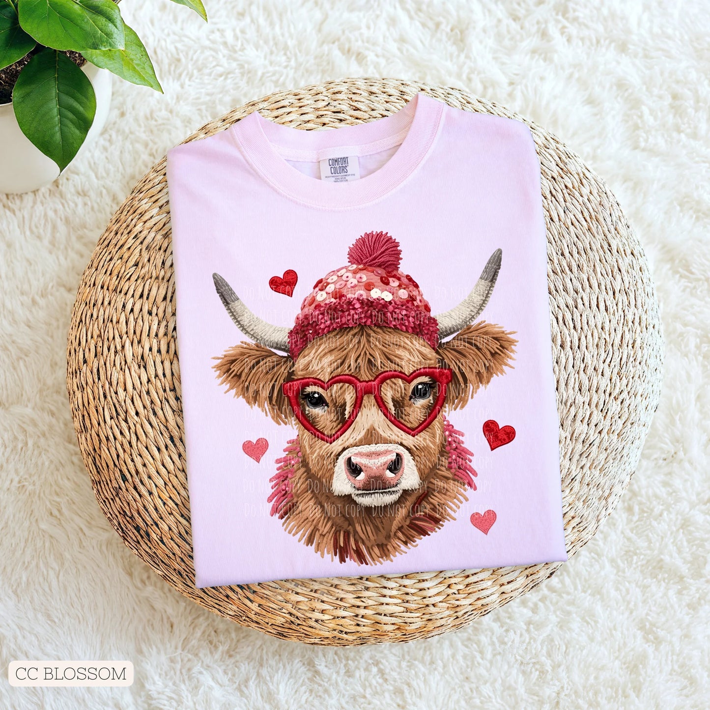 Valentine Brown Cow
