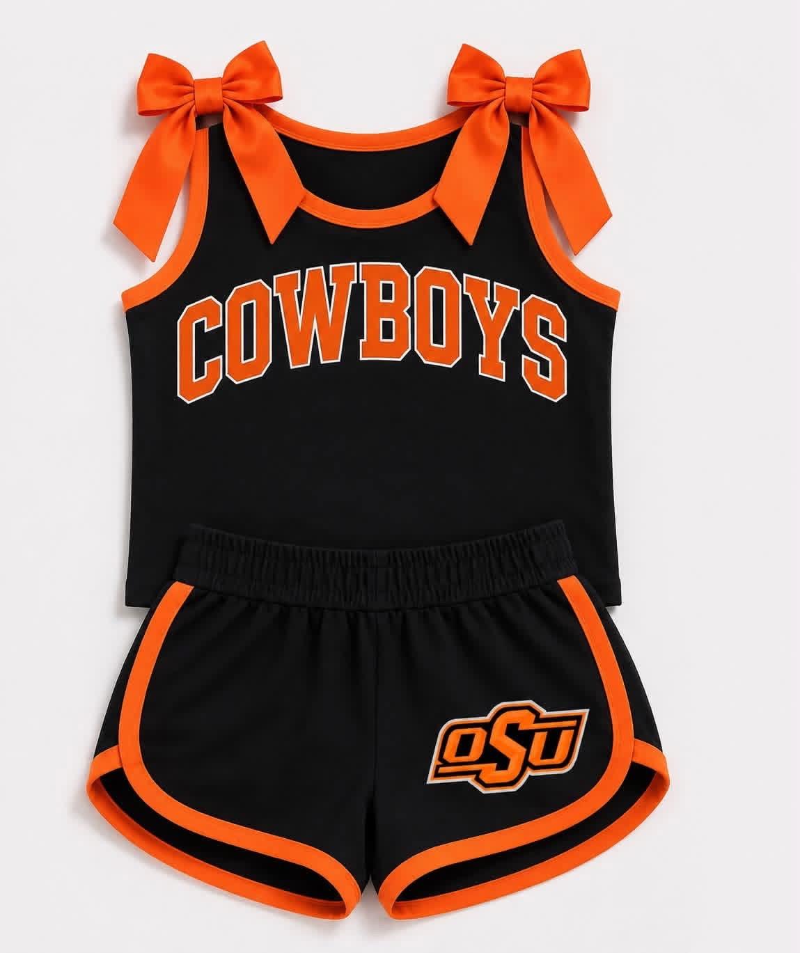 Bowtie Tank & Shorts Sets