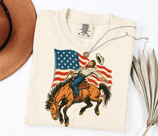 Usa Cowboy Tee