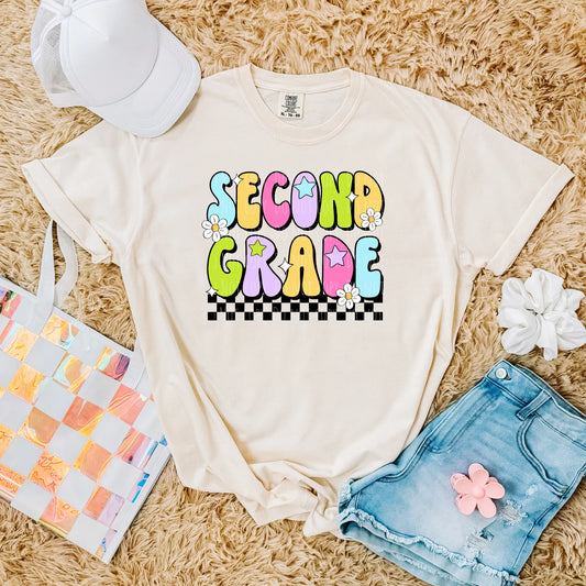 School Retro Checkered (prek-5th)