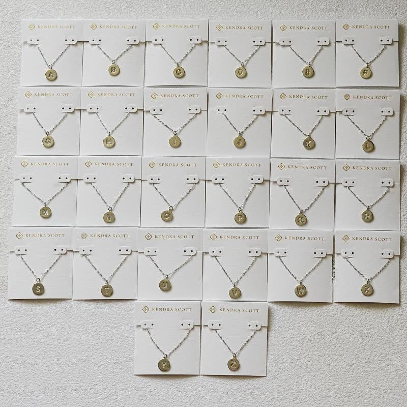 KS Letter Necklace