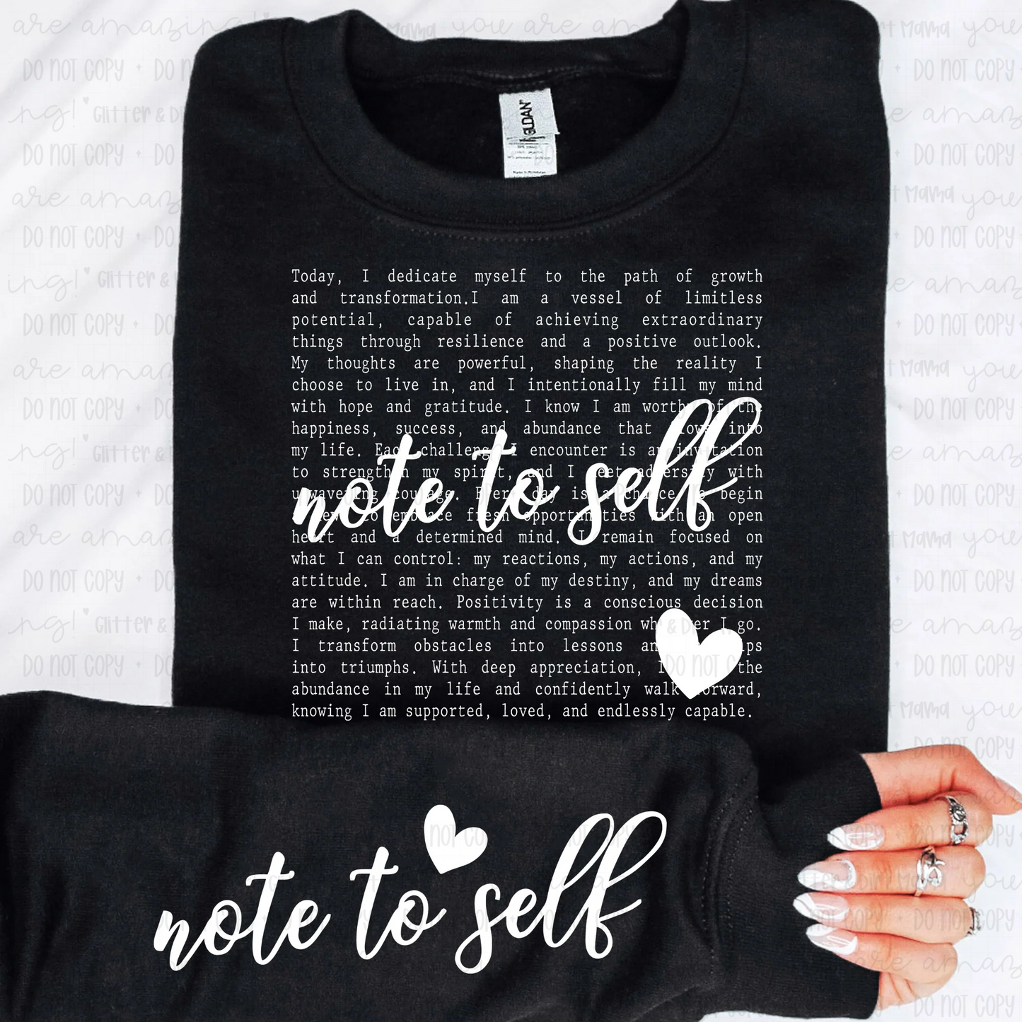 Note To Self (sleeve)