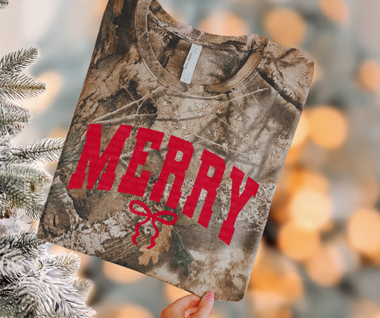 Camo Merry Tee