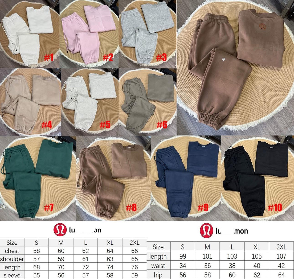 LU Sweatpants Sets