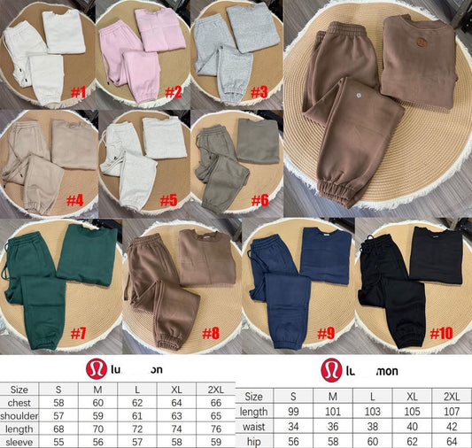 LU Sweatpants Sets